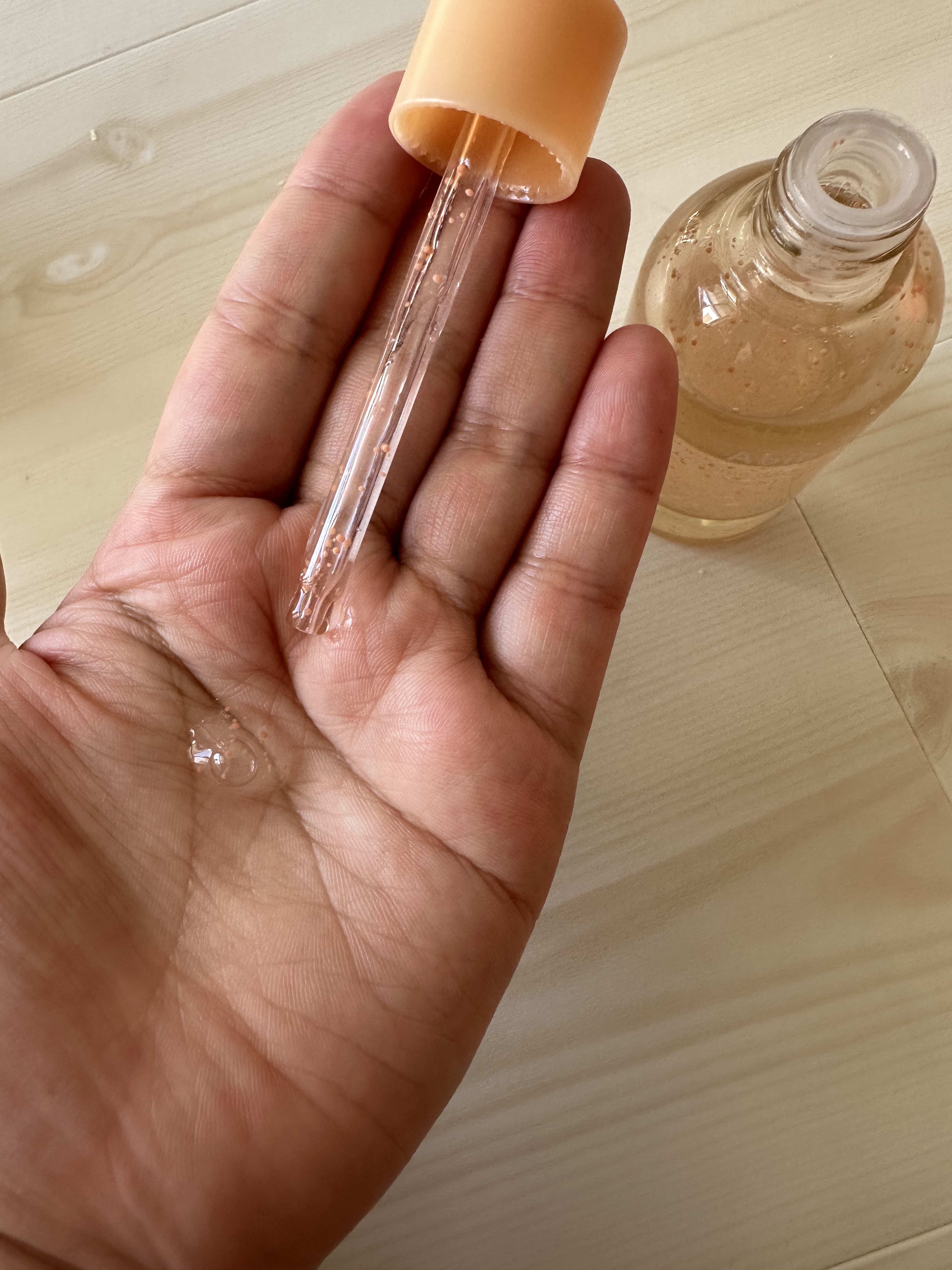 グルタチオンソームダークスポットセラムビタドロップ/Abib /美容液を使ったクチコミ（3枚目）