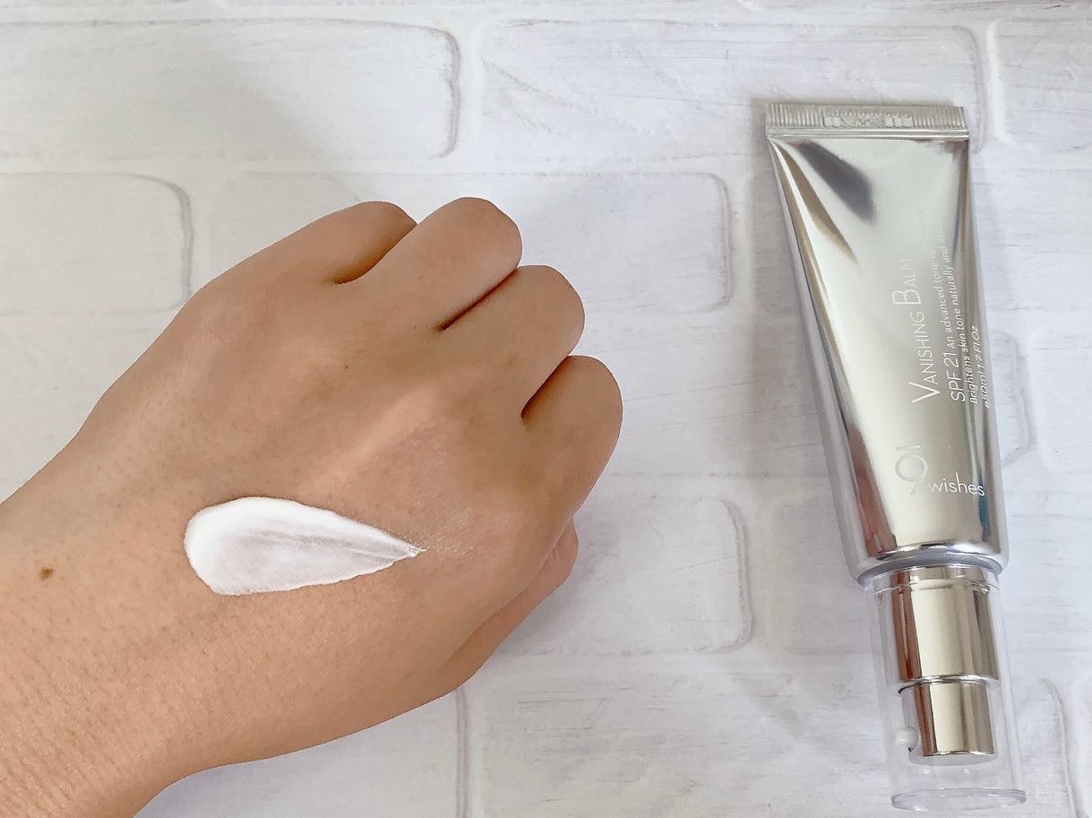 バニシングバーム プレミアム トーンアップ SPF21/9Wishes/化粧下地を使ったクチコミ(5枚目)