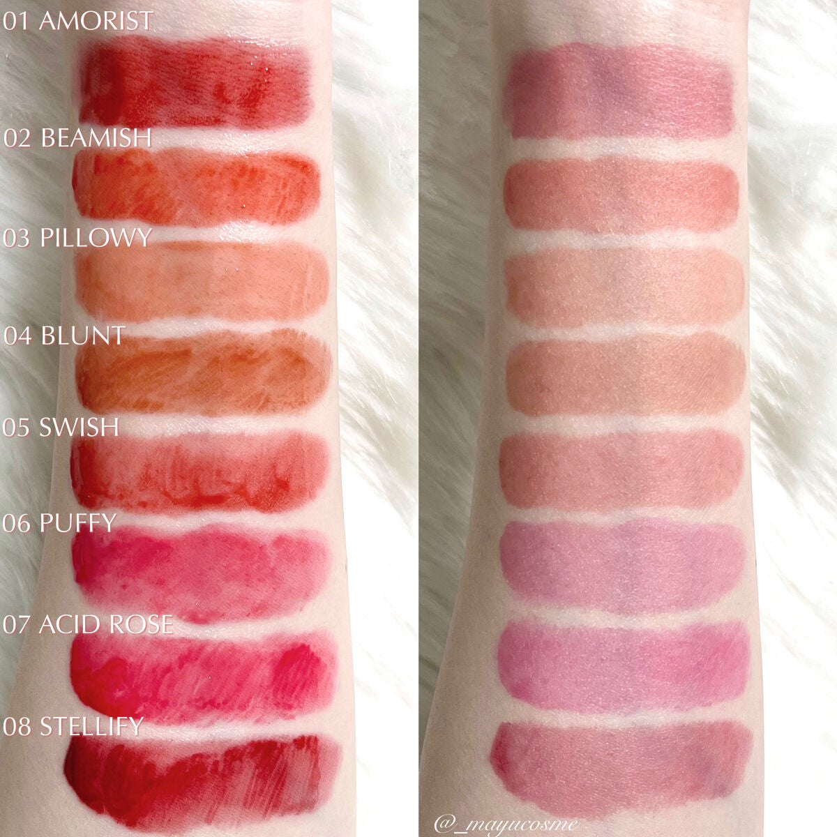 ハートクラッシュ ベアグレイズティント/HOLIKA HOLIKA/リップティントを使ったクチコミ(2枚目)