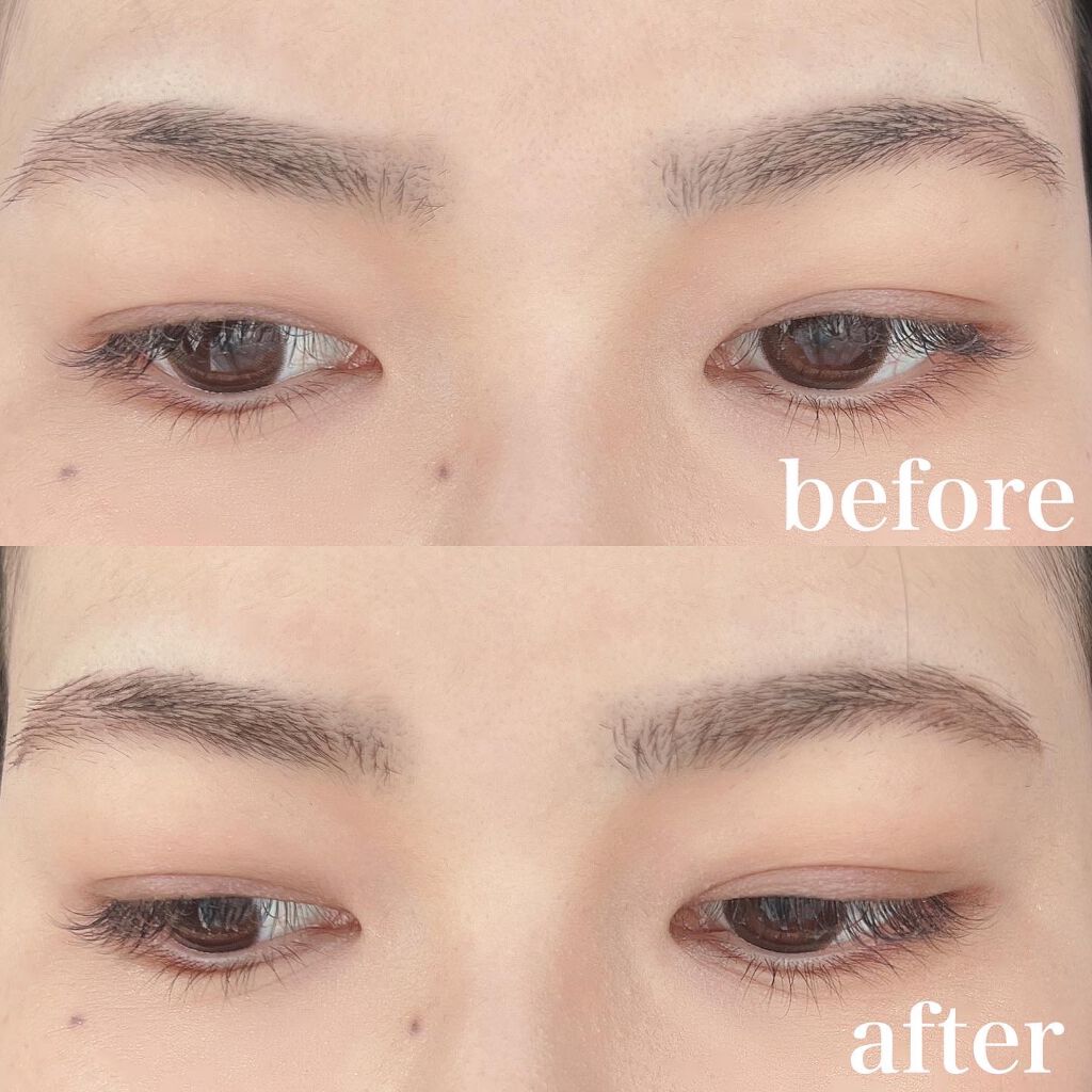 エアリー アイブロウ マスカラ/Elégance/眉マスカラを使ったクチコミ(3枚目)