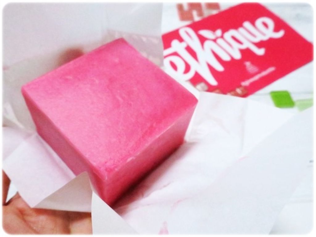 シャンプー バー ピンカリシャス/Ethique/市販シャンプーを使ったクチコミ（3枚目）