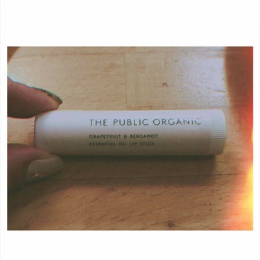 オーガニック認証 精油リップスティック スーパーポジティブ ライズ/THE PUBLIC ORGANIC/リップケア・リップクリームを使ったクチコミ（2枚目）