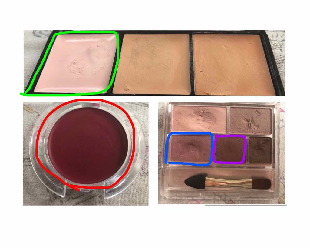 パーフェクトマルチアイズ/キャンメイク/アイシャドウパレットを使ったクチコミ（3枚目）