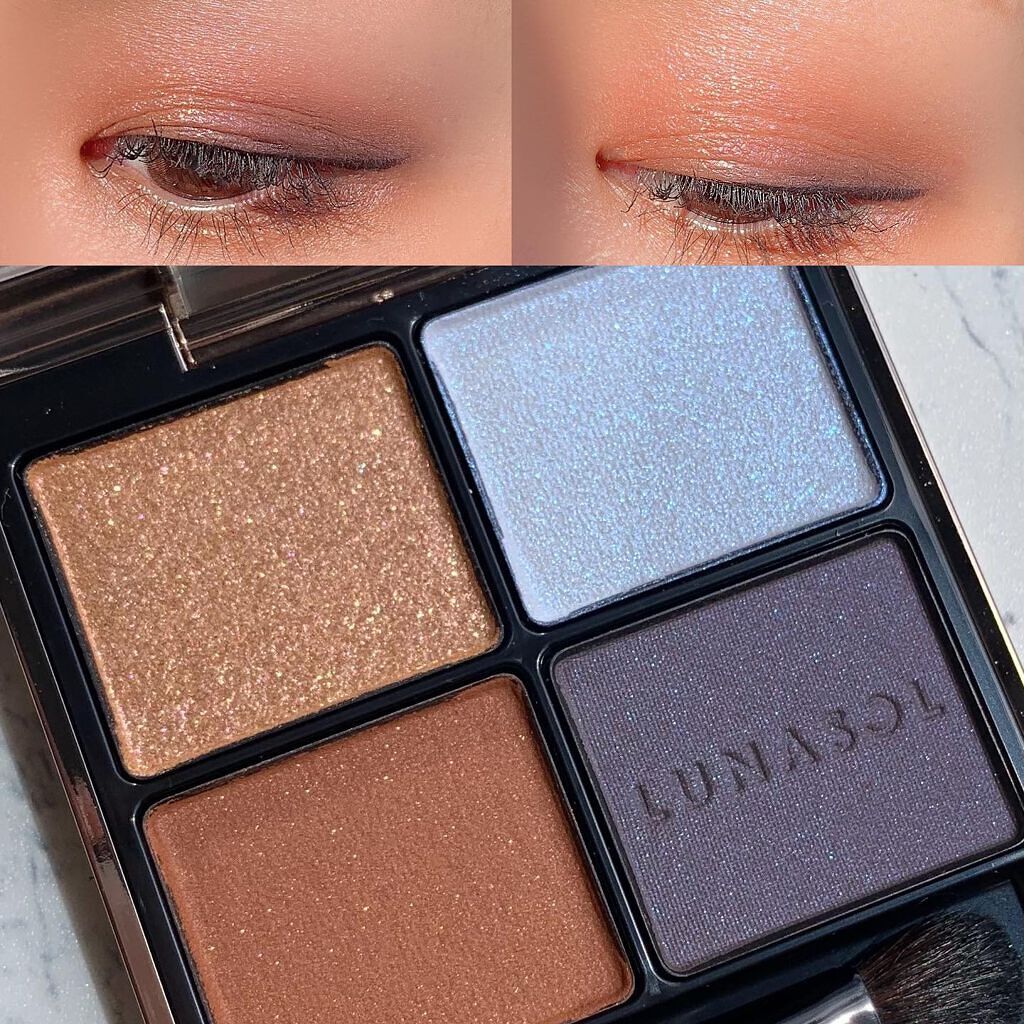 アイカラーレーション/LUNASOL/アイシャドウパレットを使ったクチコミ(2枚目)