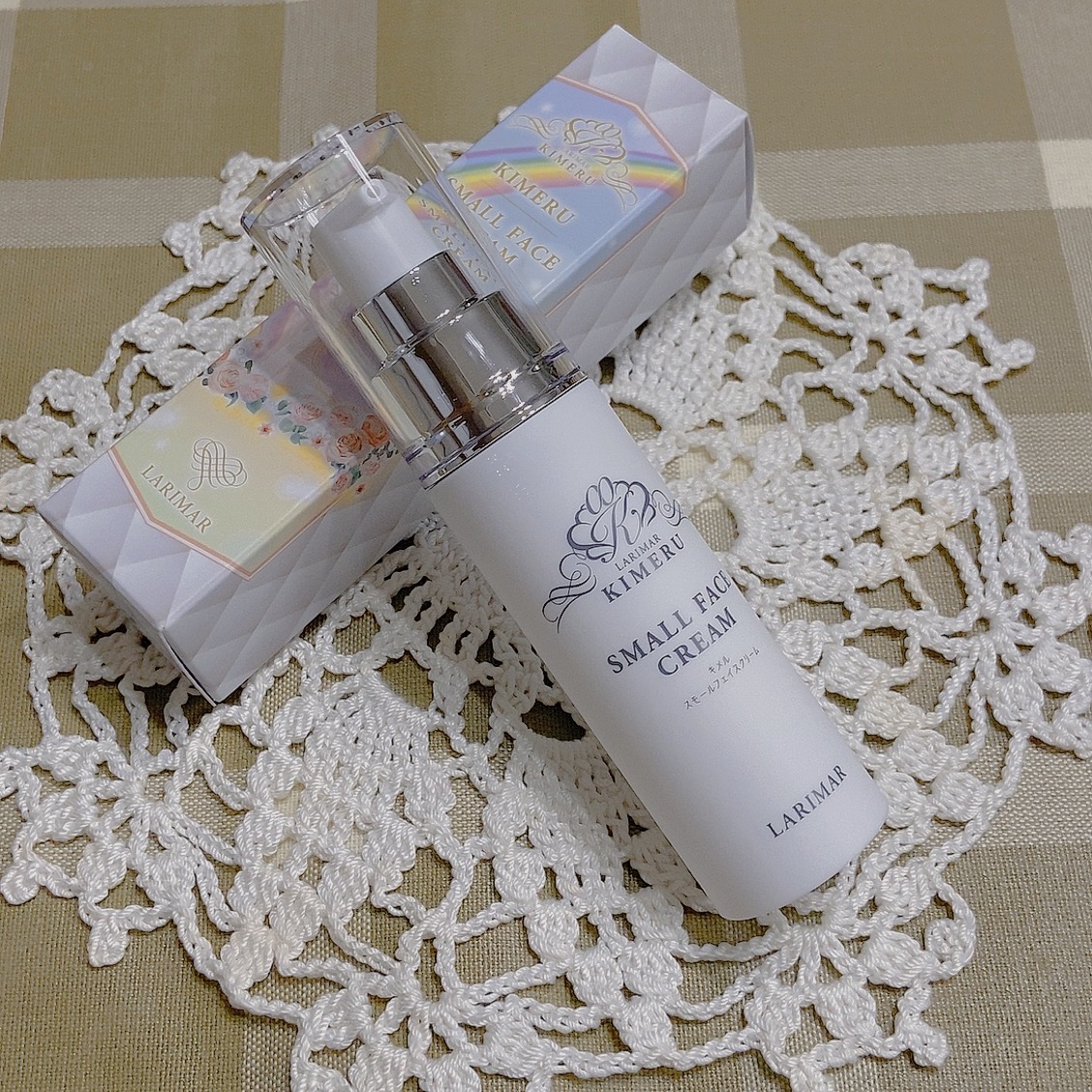 キメル　スモールフェイスクリーム/ラリマール/フェイスクリームを使ったクチコミ（1枚目）