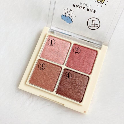 MOTD シャドーパレット/FAUX PAS PARIS/アイシャドウパレットを使ったクチコミ(3枚目)