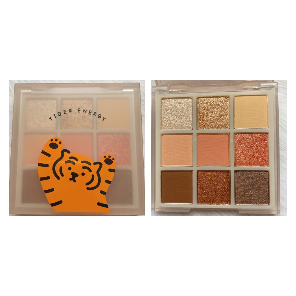 ムジークタイガープレイカラーアイズ/ETUDE/アイシャドウパレットを使ったクチコミ（2枚目）