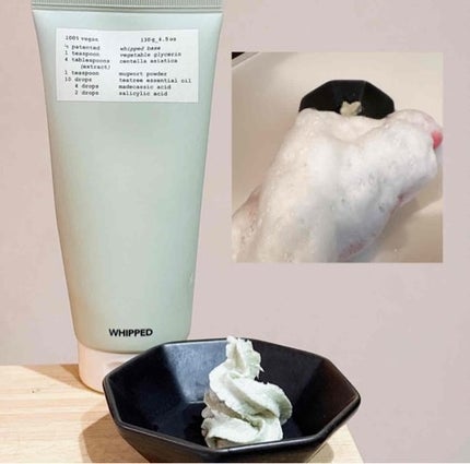 ヴィーガンパッククレンザーチューブ/WHIPPED/洗顔フォームを使ったクチコミ(4枚目)