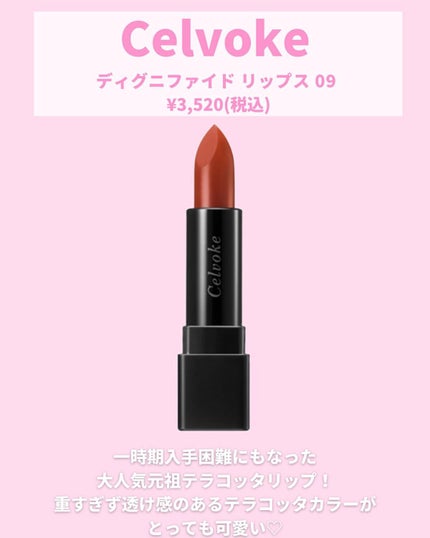 ディグニファイド リップス/Celvoke/口紅を使ったクチコミ(7枚目)