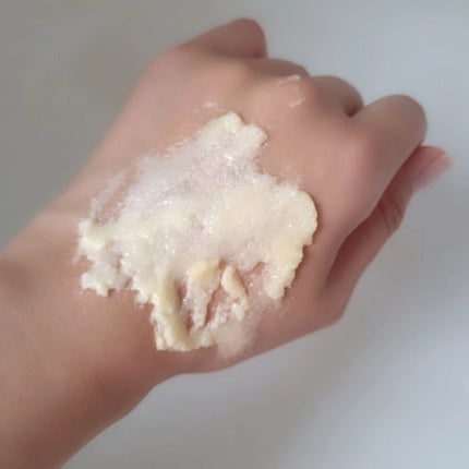 Q+Me スウィートボムタラソスクラブレモンティーの香り/AGARISM/バスト・ヒップケアを使ったクチコミ(4枚目)