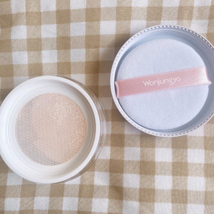 ウォンジョンヨ フィクシングブラーパウダー N/Wonjungyo/ルースパウダーを使ったクチコミ(2枚目)