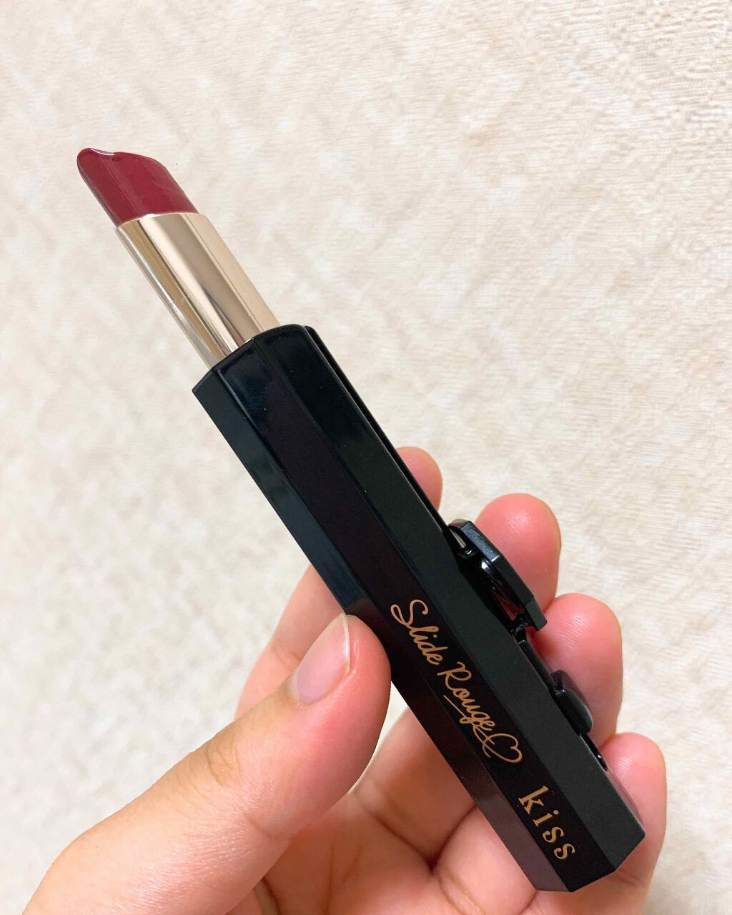 スライドルージュ/KiSS/口紅を使ったクチコミ(2枚目)