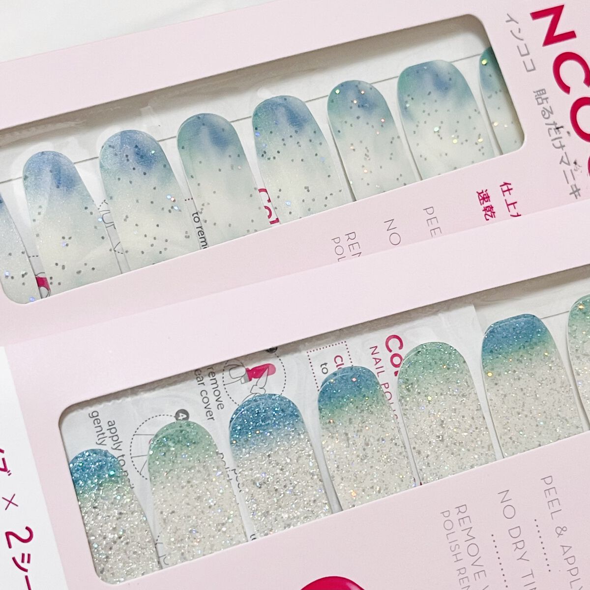 INCOCO インココ  マニキュアシート/インココ/ネイルシールを使ったクチコミ（2枚目）