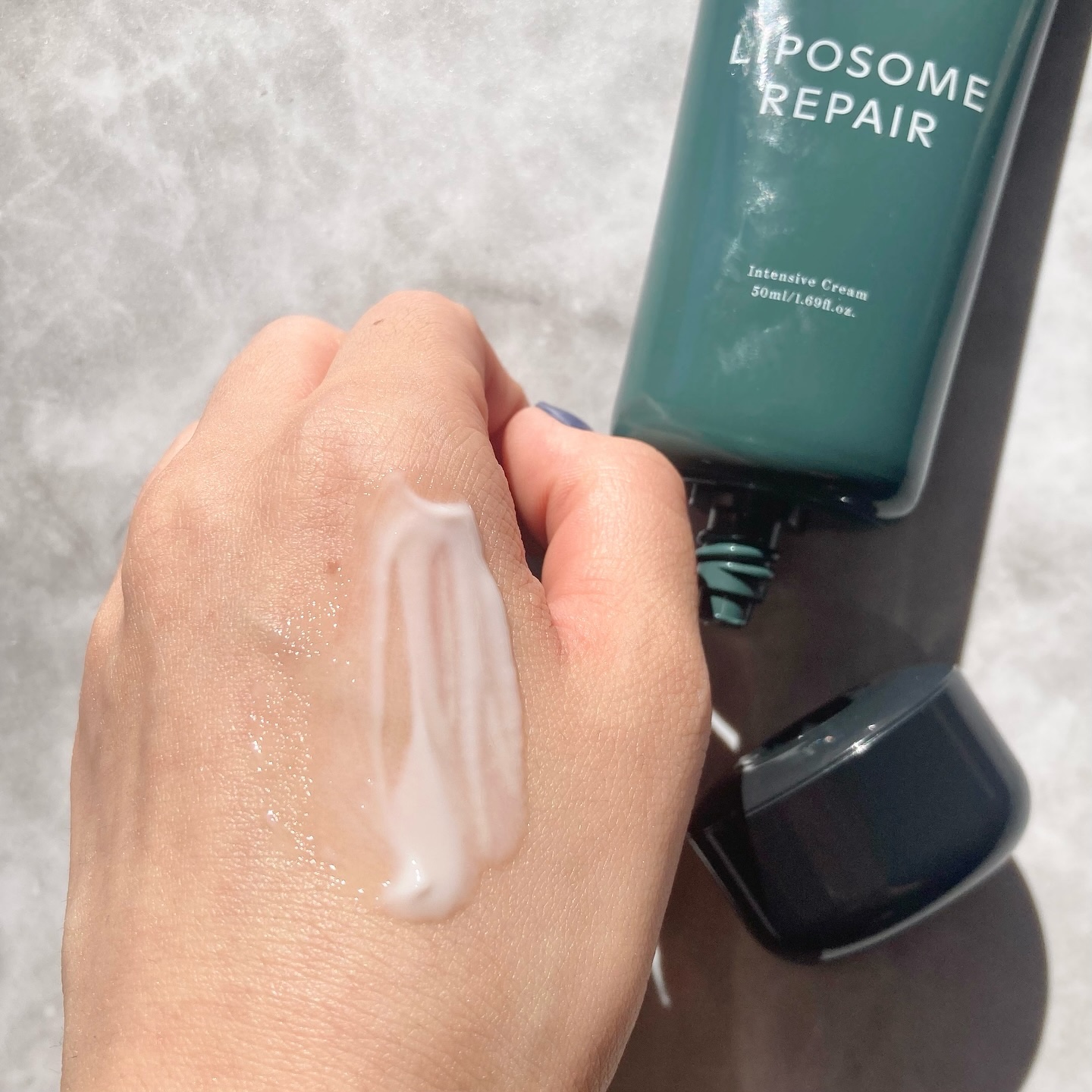 リポソーム リペア インテンシブ クリーム/shaishaishai/フェイスクリームを使ったクチコミ（3枚目）
