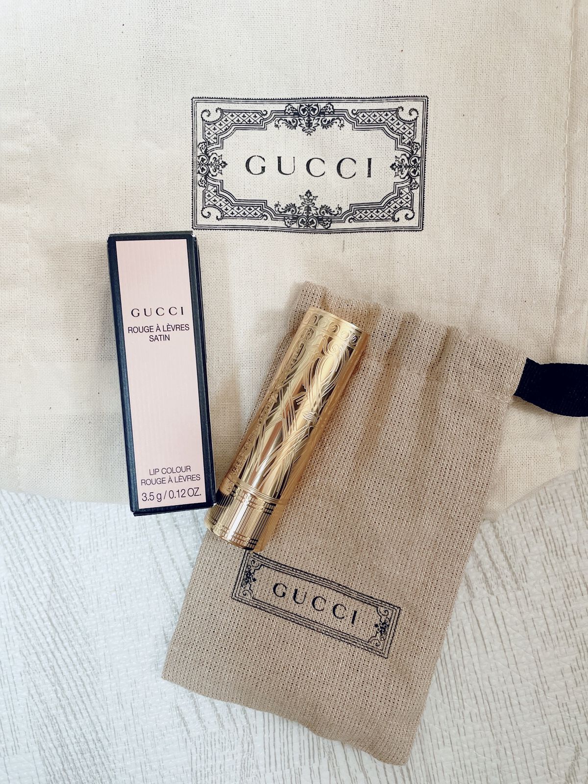 GUCCI beauty グッチ ルージュ ア レーヴル サタンのクチコミ「ヤベェやつキタwww



GUCCI  グッチ ルージュ ア レーヴル サタン  107  .....」（1枚目）