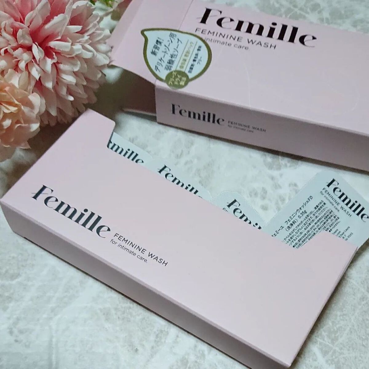 フェミニンウォッシュFD 8 packs/Femille/デリケートゾーンケアを使ったクチコミ（3枚目）