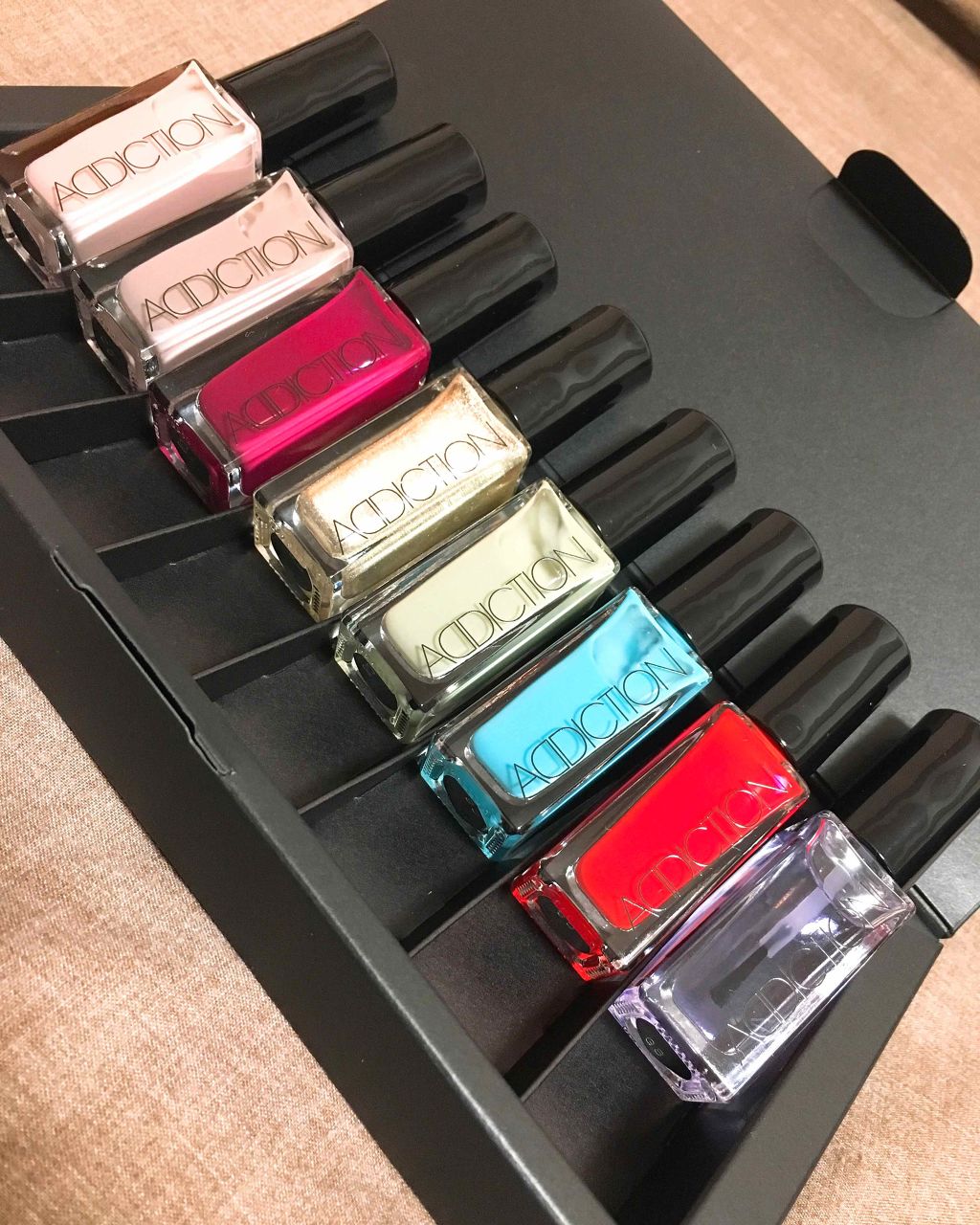 ネイル アディクション シノワズリ (クリスマスコフレ 2018)/ADDICTION/マニキュアを使ったクチコミ(1枚目)