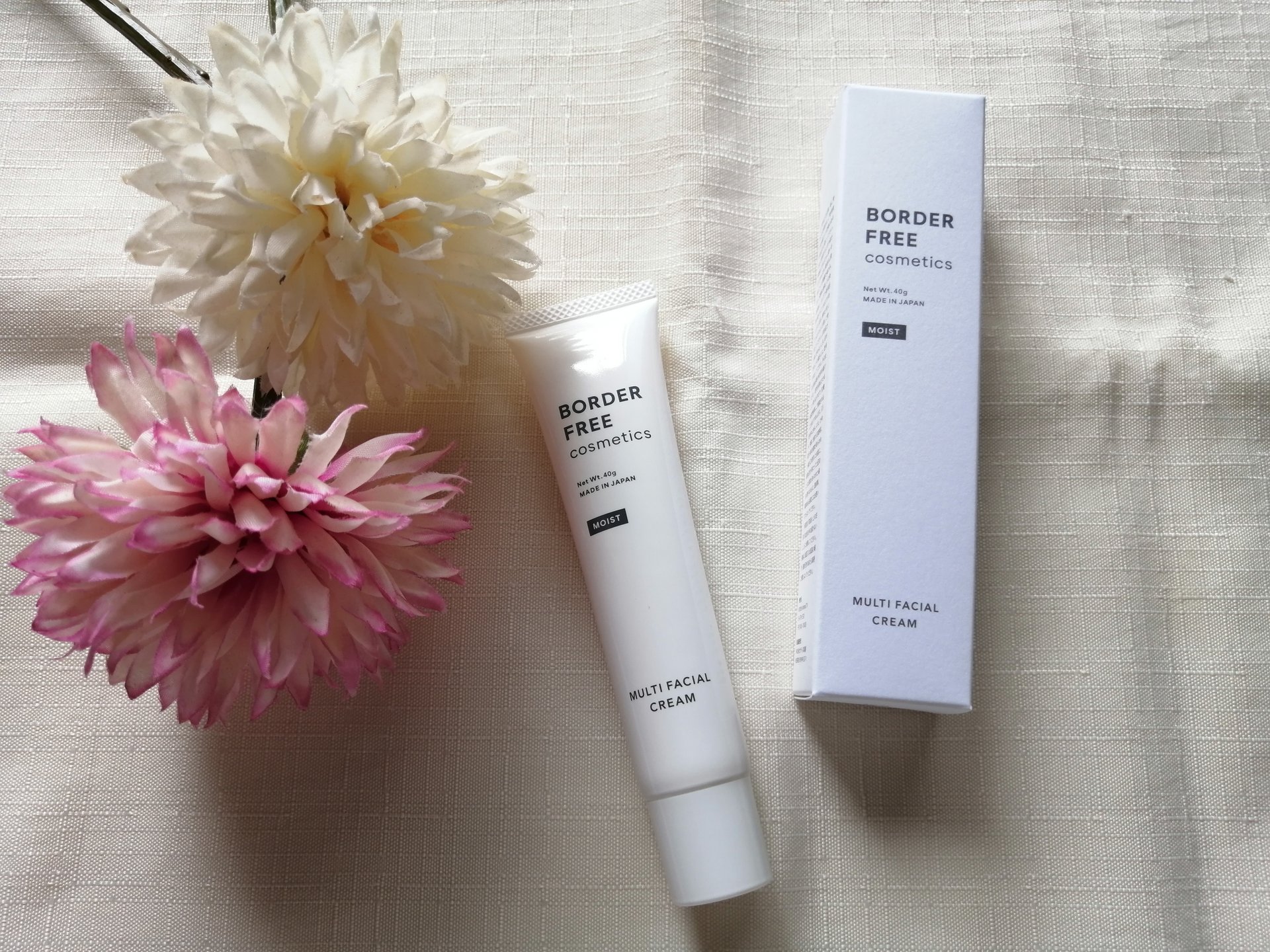 マルチフェイシャルクリーム MOIST/BORDER FREE cosmetics/フェイスクリームを使ったクチコミ（1枚目）