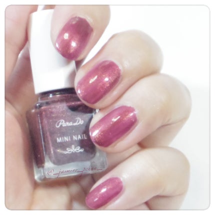 ミニネイル/パラドゥ/マニキュアを使ったクチコミ(2枚目)