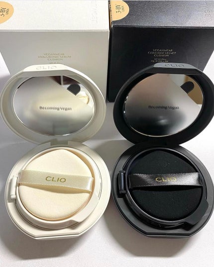 ビーガンウェアヒアルロンセラムクッション/CLIO/クッションファンデーションを使ったクチコミ(4枚目)