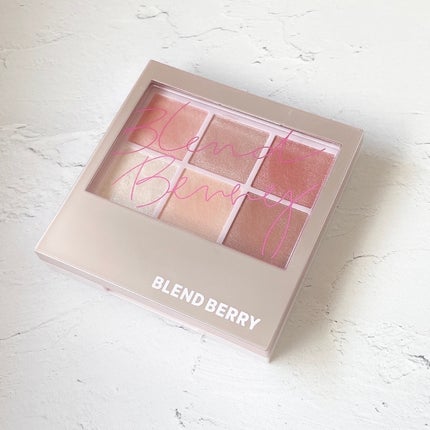 オーラクリエイション #myfavbrown 007 クランベリー&モーヴブラウン/BLEND BERRY/アイシャドウパレットを使ったクチコミ(3枚目)