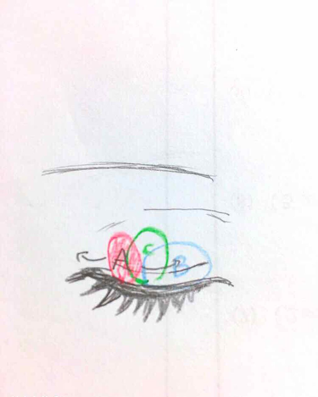 まるん on LIPS 「お久しぶりです!今回は、原色シャドウを使ったメイクの紹介を、し..」(2枚目)