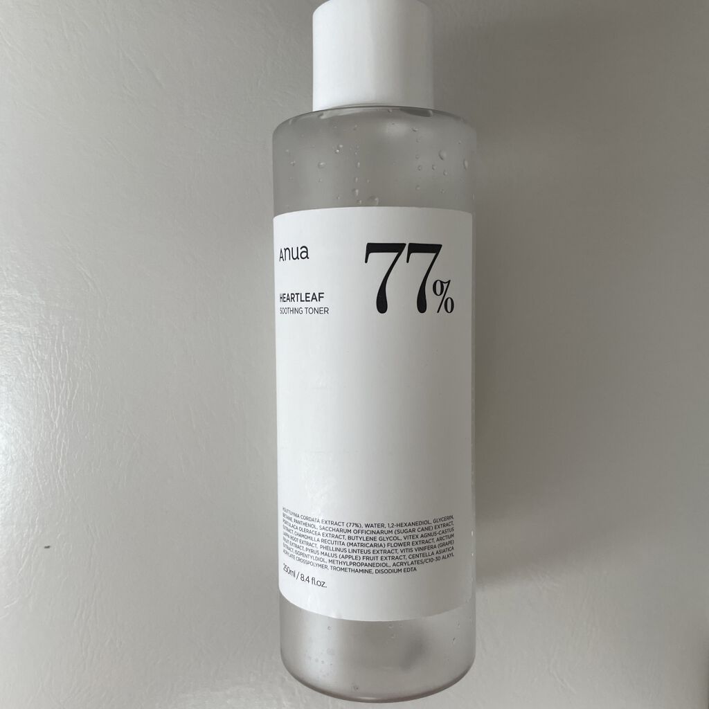 ドクダミ 77 スージングトナー/Anua/化粧水を使ったクチコミ（1枚目）