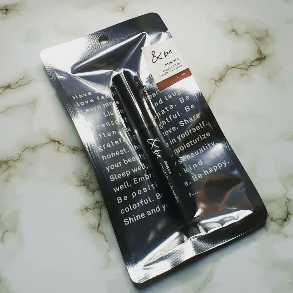 マスカラ ブラウン/＆be/マスカラを使ったクチコミ（1枚目）