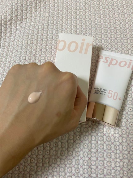 ウォータースプラッシュサンクリーム/espoir/日焼け止め・UVケアを使ったクチコミ(3枚目)