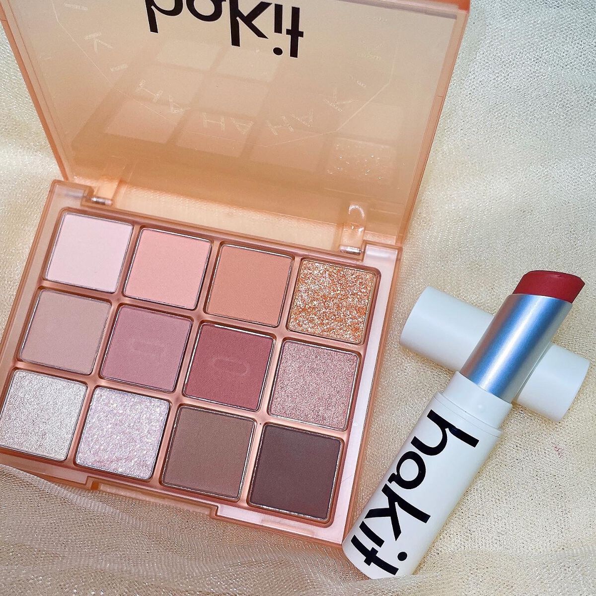 フラッシュマットリップ/HAKIT/口紅を使ったクチコミ（2枚目）