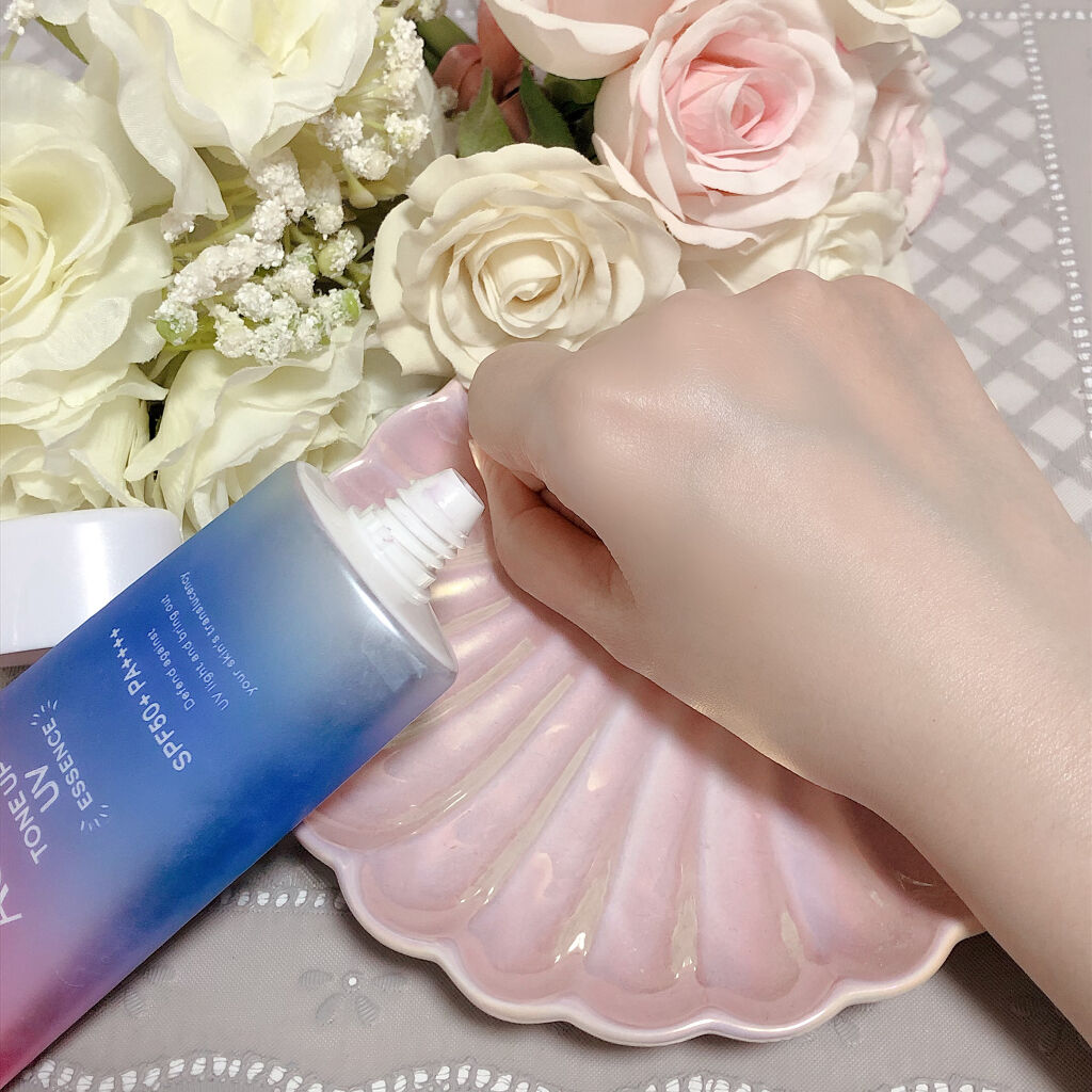 スキンアクア トーンアップUVエッセンス/スキンアクア/日焼け止めクリームを使ったクチコミ（3枚目）