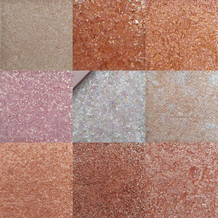 グリッターペディアアイパレット/unleashia/アイシャドウパレットを使ったクチコミ(2枚目)