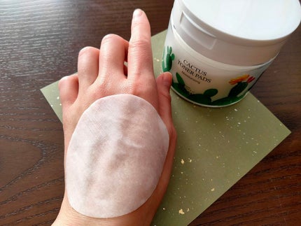 カクタストナーパッド/YADAH/トナーパッドを使ったクチコミ(1枚目)