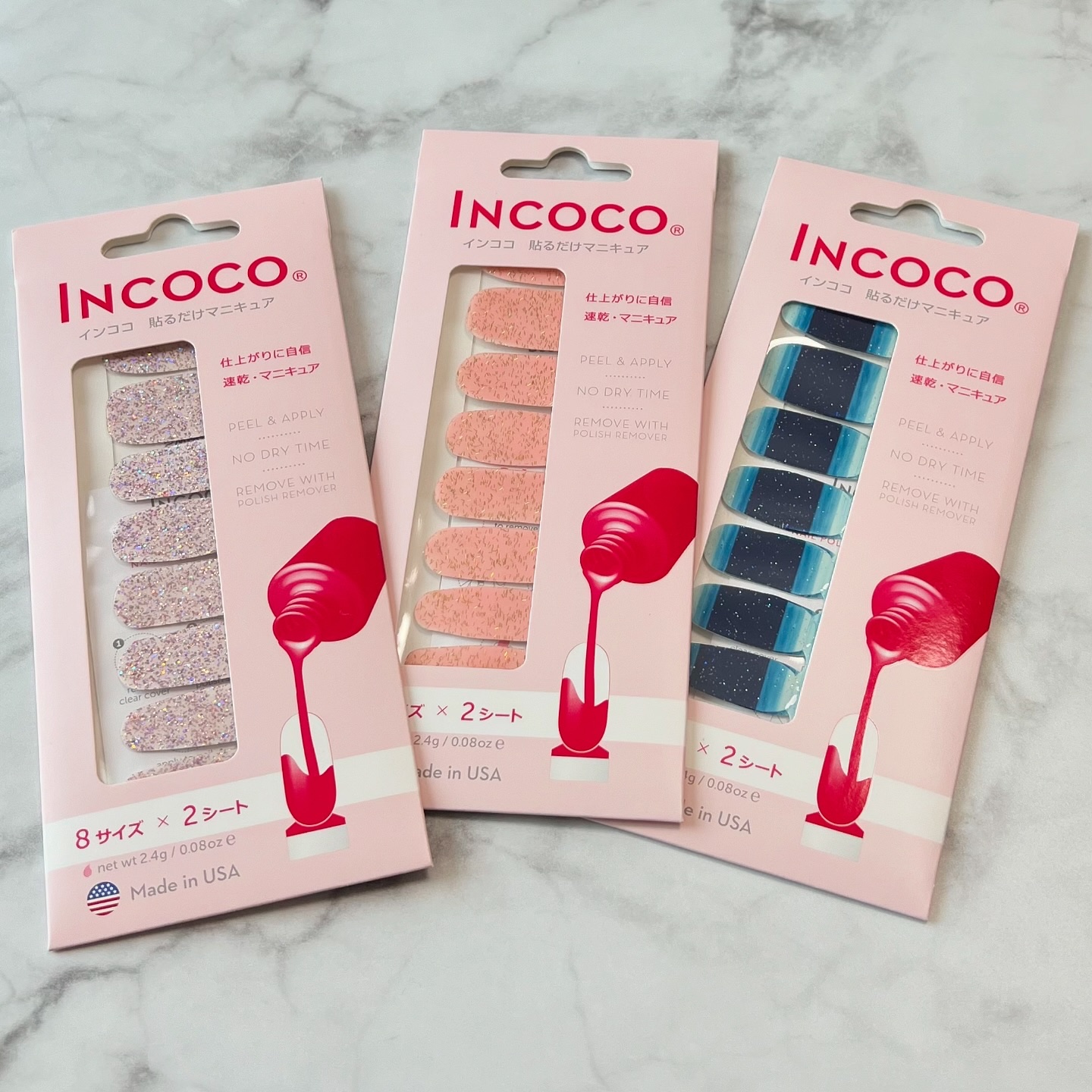 INCOCO インココ  マニキュアシート/インココ/ネイルシールを使ったクチコミ（2枚目）