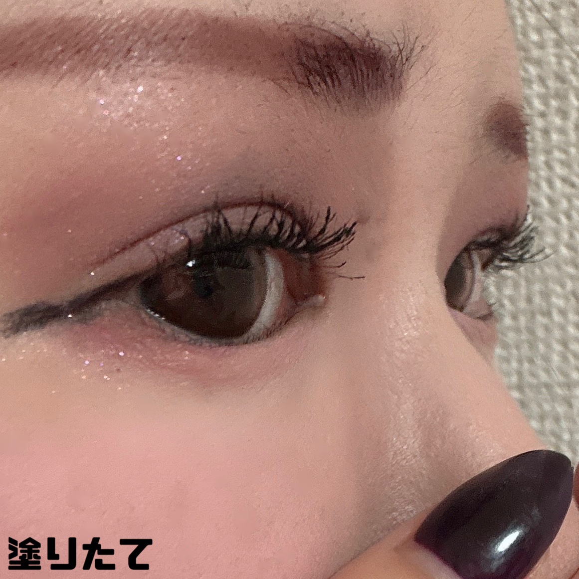 ムードアップマスカラ ロング&amp;カール/dasique/マスカラを使ったクチコミ（2枚目）