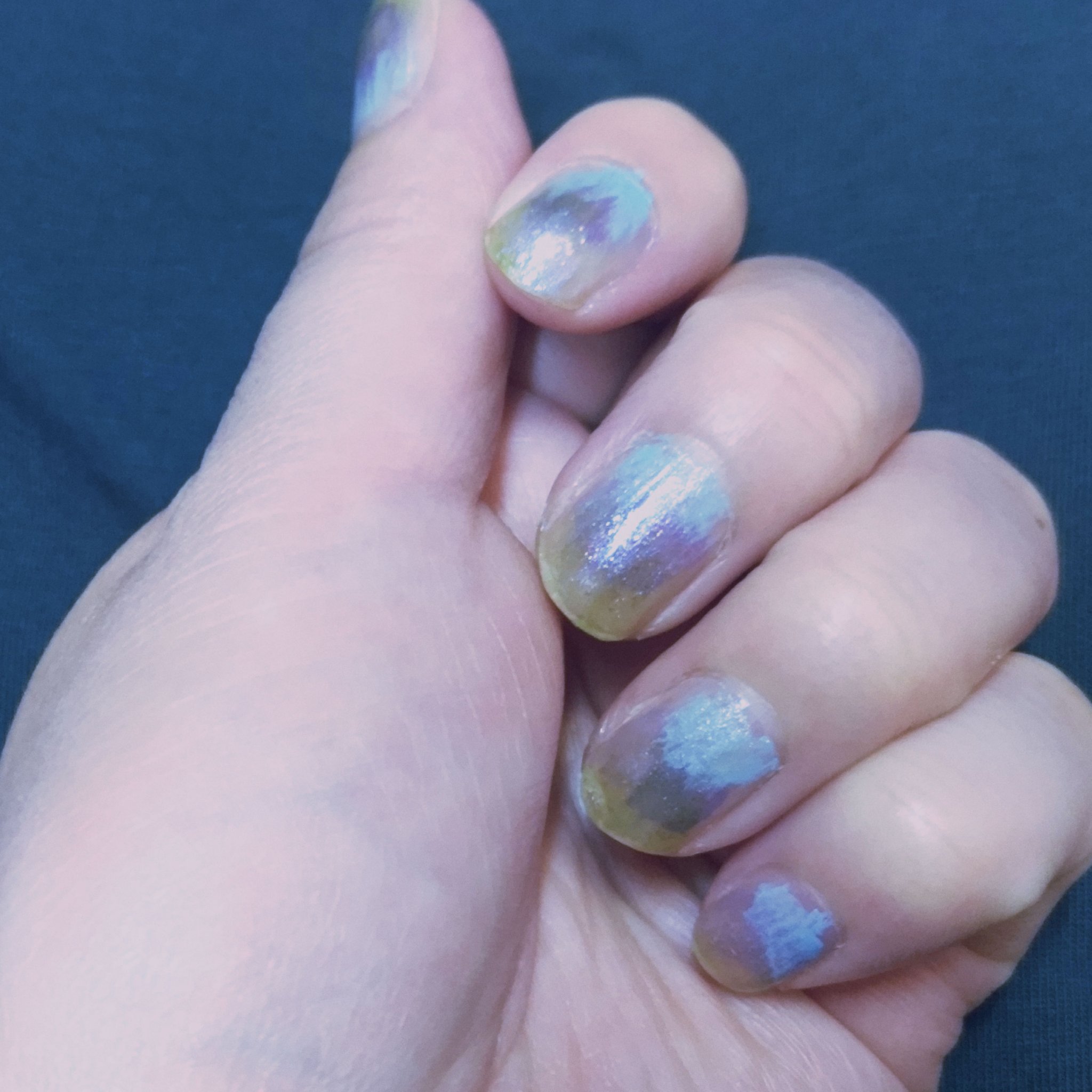 ネイルホリック 偏光 トップコート SP067/ネイルホリック/ネイルトップコートを使ったクチコミ（2枚目）