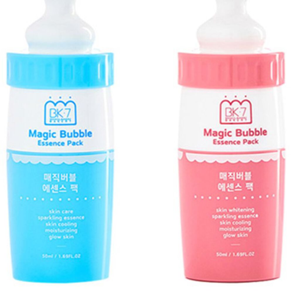 マジックバブルエッセンスパック（ブルー）/BAKER7/洗い流すパック・マスクを使ったクチコミ（1枚目）