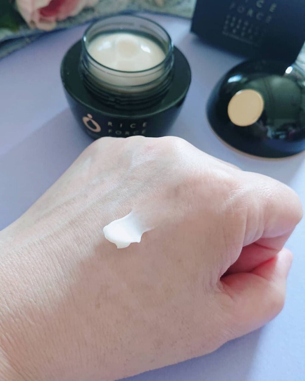 プレミアムパーフェクトクリーム/ライスフォース/フェイスクリームを使ったクチコミ(3枚目)