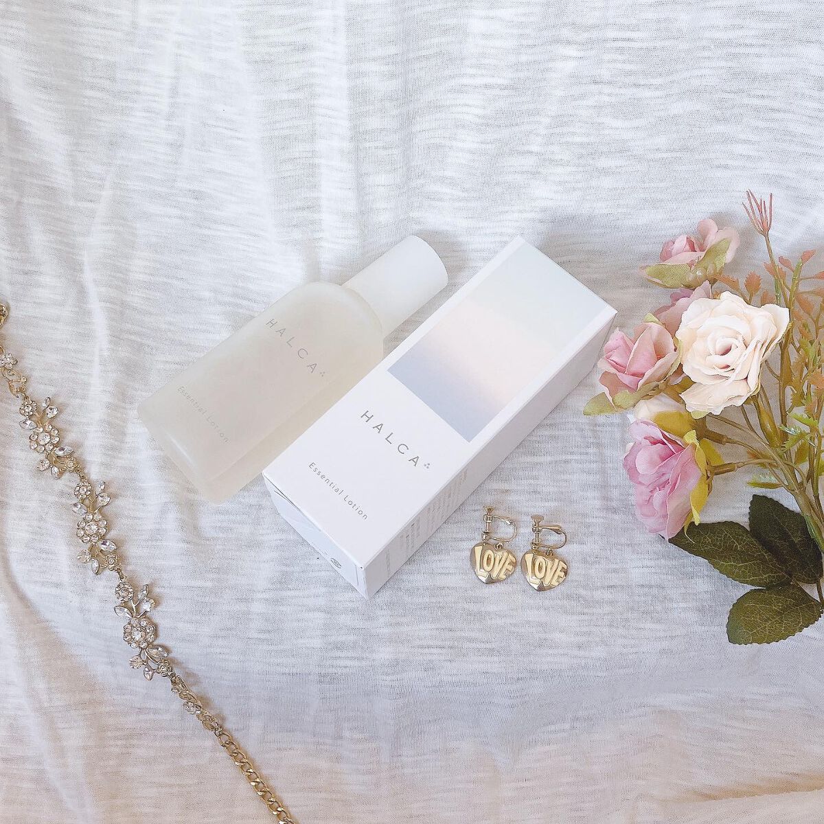 エッセンシャルローション/HALCA/化粧水を使ったクチコミ（1枚目）