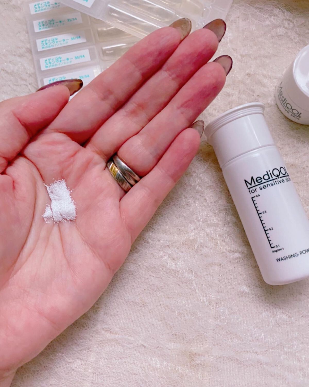 メディコル トライアルセット/ナノエッグ/スキンケアキットを使ったクチコミ（2枚目）