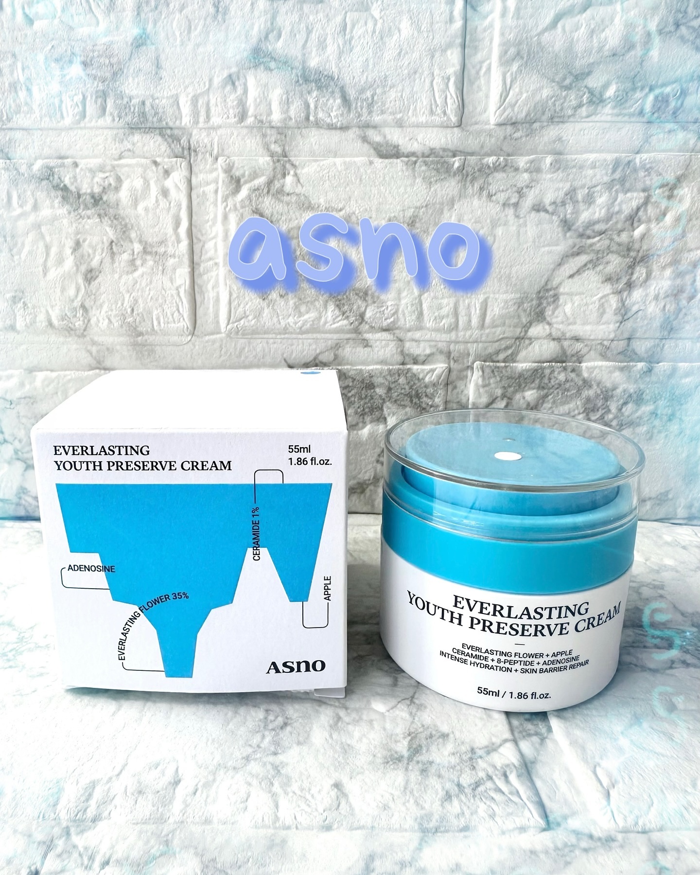 エバーラスティングユースプリザーブクリーム/ASNO/フェイスクリームを使ったクチコミ（1枚目）