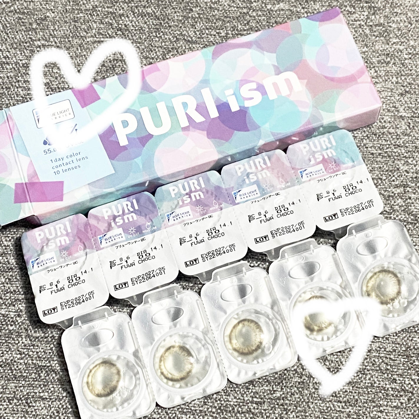 PURI ism/PURIism/カラーコンタクトレンズを使ったクチコミ(2枚目)