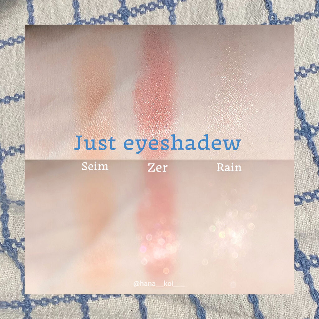 ジャストアイシャドウ/Laka/単色アイシャドウを使ったクチコミ（2枚目）