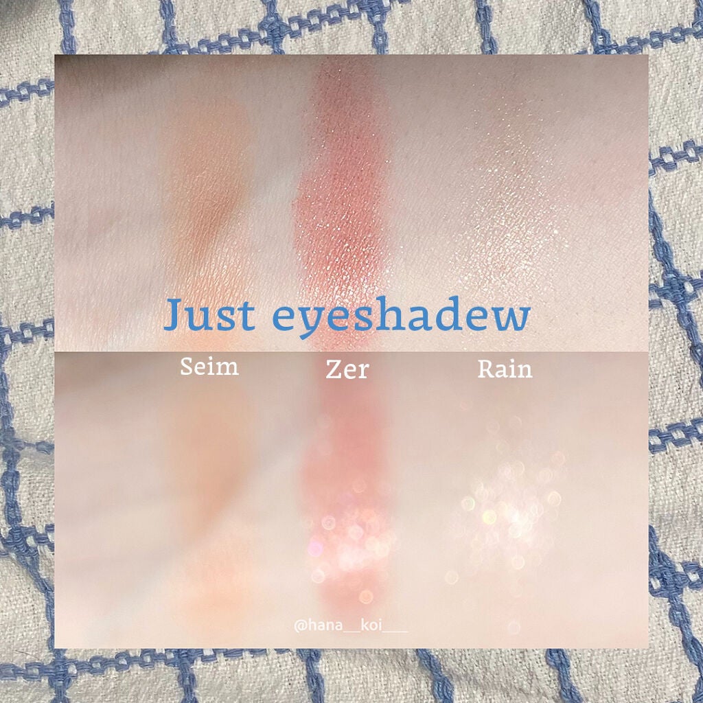 ジャストアイシャドウ/Laka/単色アイシャドウを使ったクチコミ(2枚目)