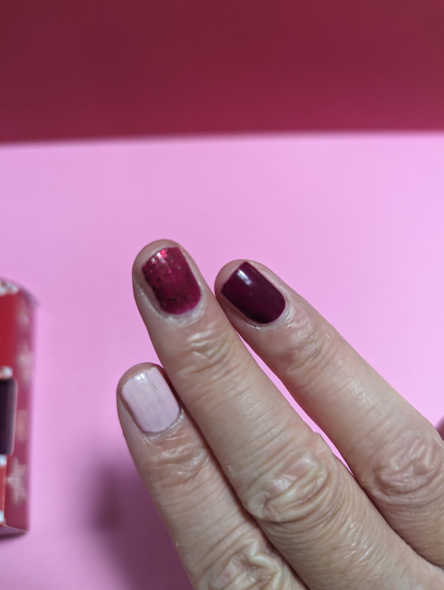 ネイルズインクホームベイクドトリオキット/nails inc./マニキュアを使ったクチコミ（2枚目）