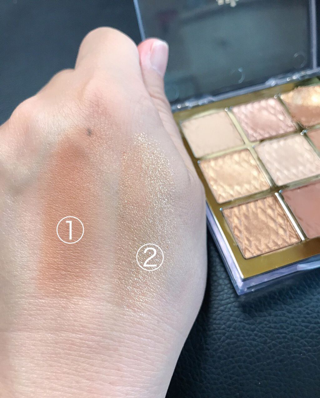 ソフトクレイビームアイシャドウパレット/AMIOK/ジェル・クリームアイシャドウを使ったクチコミ（3枚目）