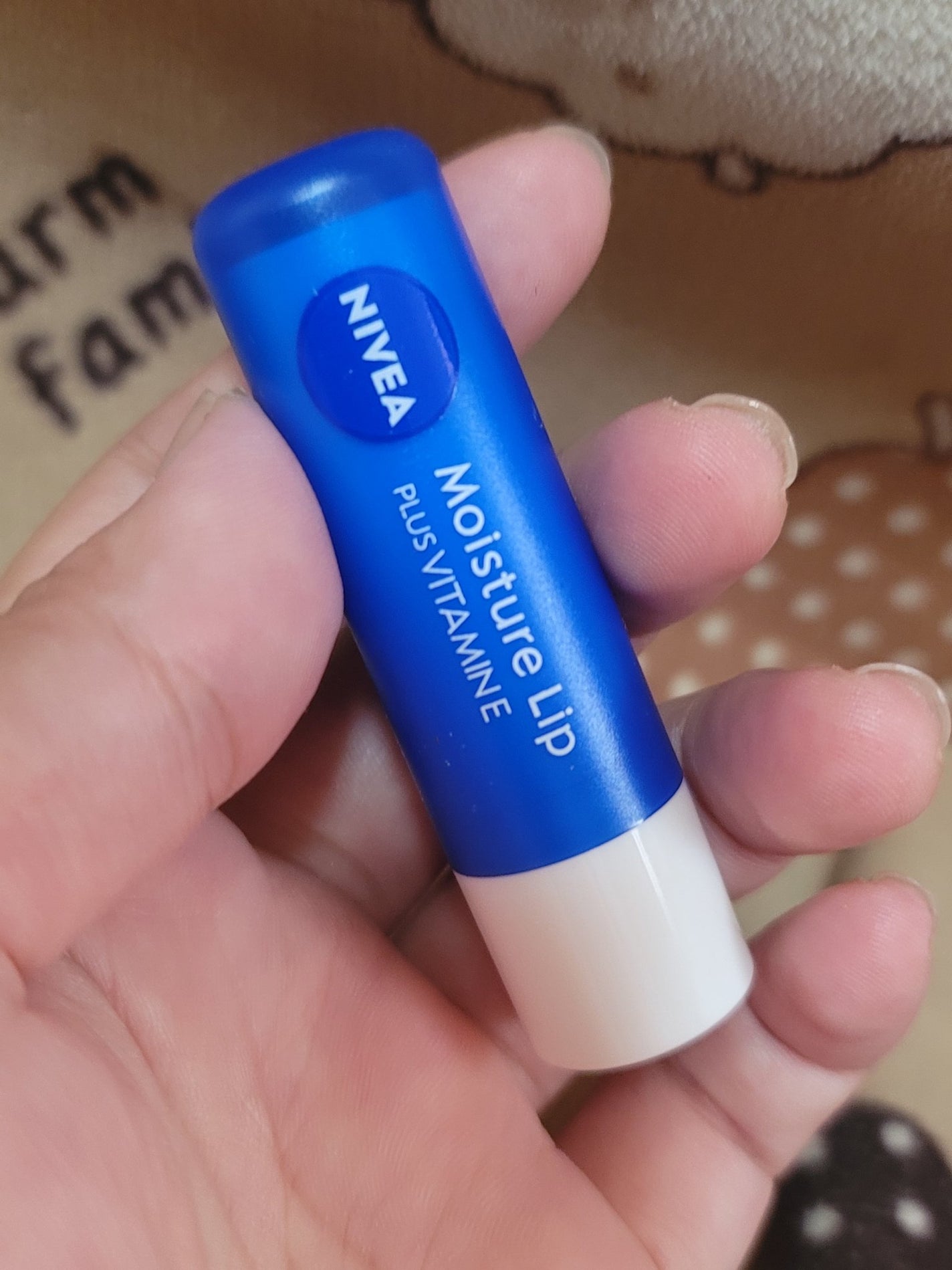 モイスチャーリップ ビタミンE/ニベア/リップクリームを使ったクチコミ(1枚目)