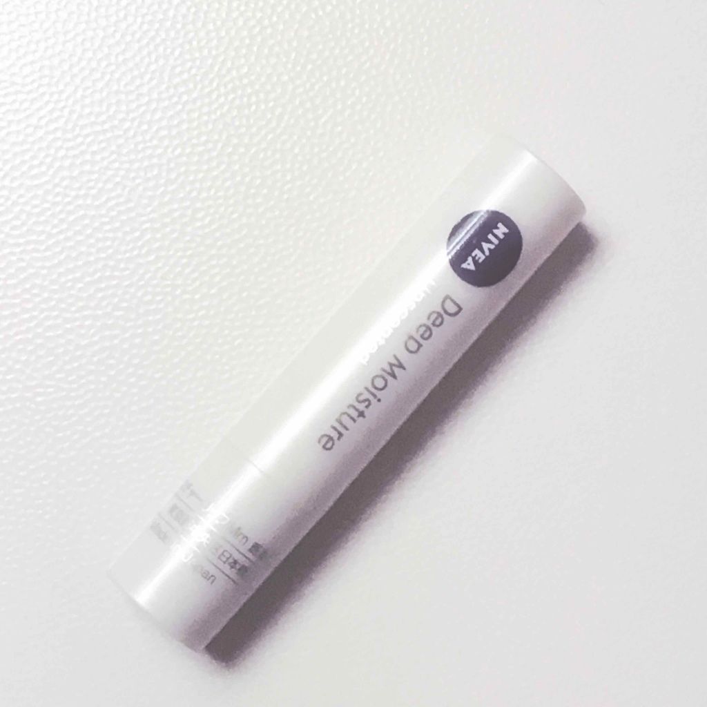 ニベア ディープモイスチャーリップ/ニベア/リップクリームを使ったクチコミ（1枚目）