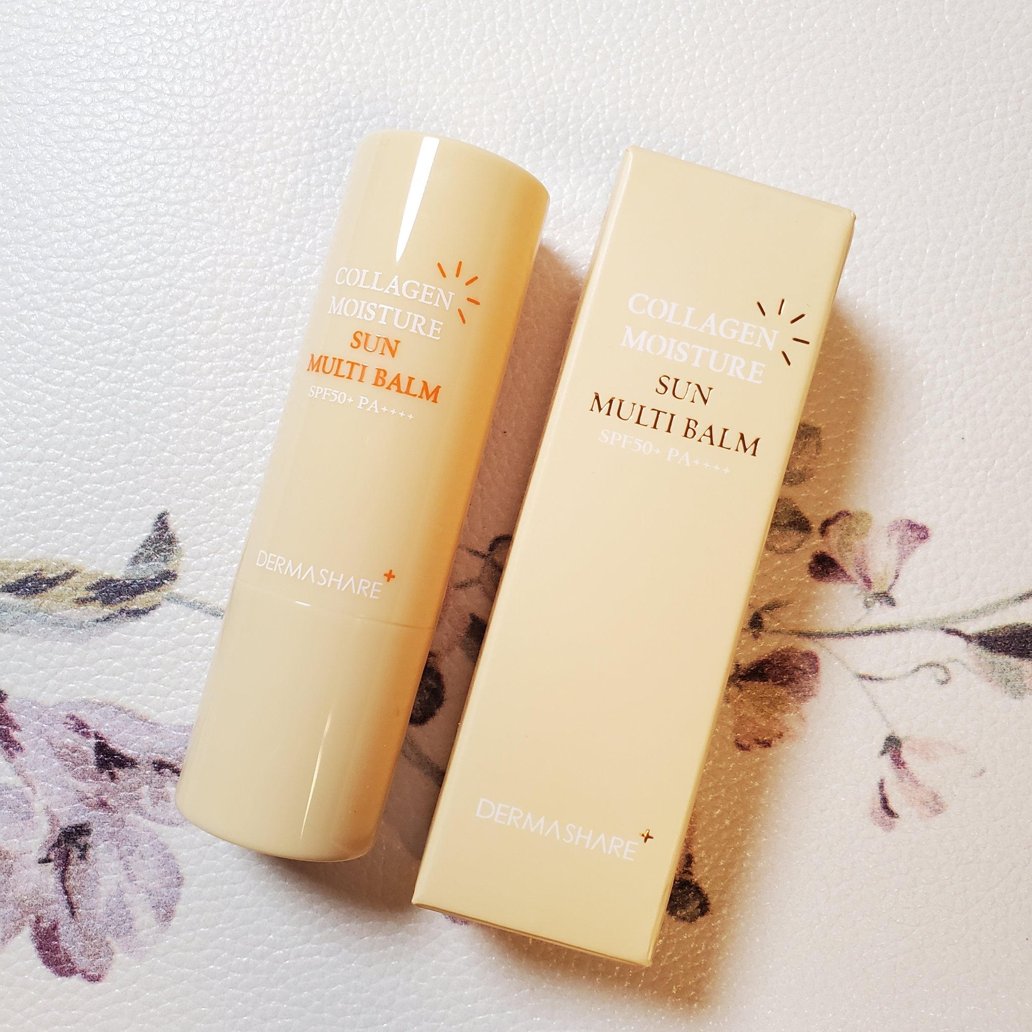 コラーゲンモイスチャーSUNマルチバーム/DERMASHARE/日焼け止めスティックを使ったクチコミ（1枚目）