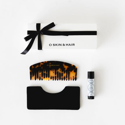 O SKIN & HAIR O HAIR STICK BALM COMB GIFT
